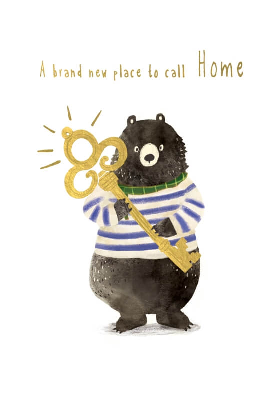 New Home Greeting Card