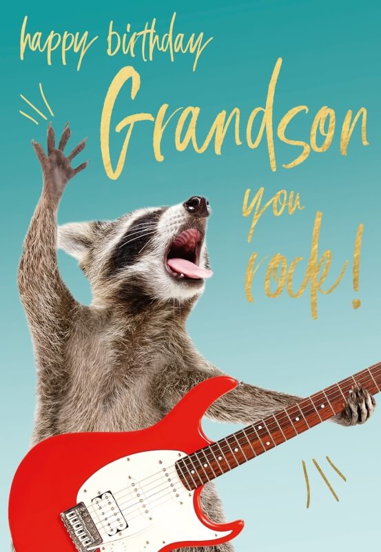 Grandson Birthday Card