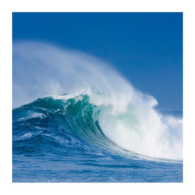 Breaking Wave Birthday Card