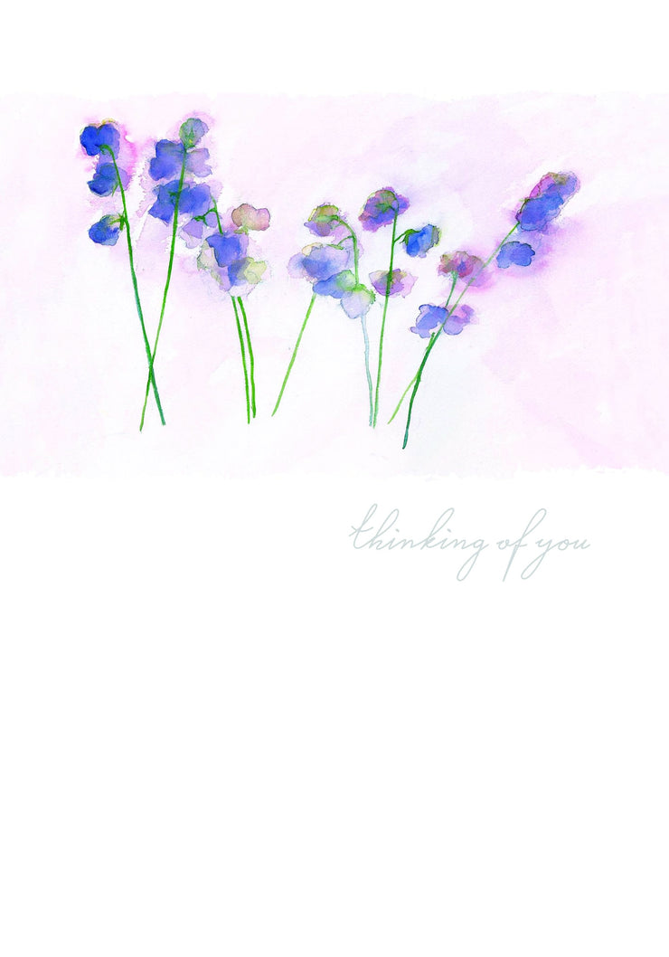 Thinking of you Flowers Card