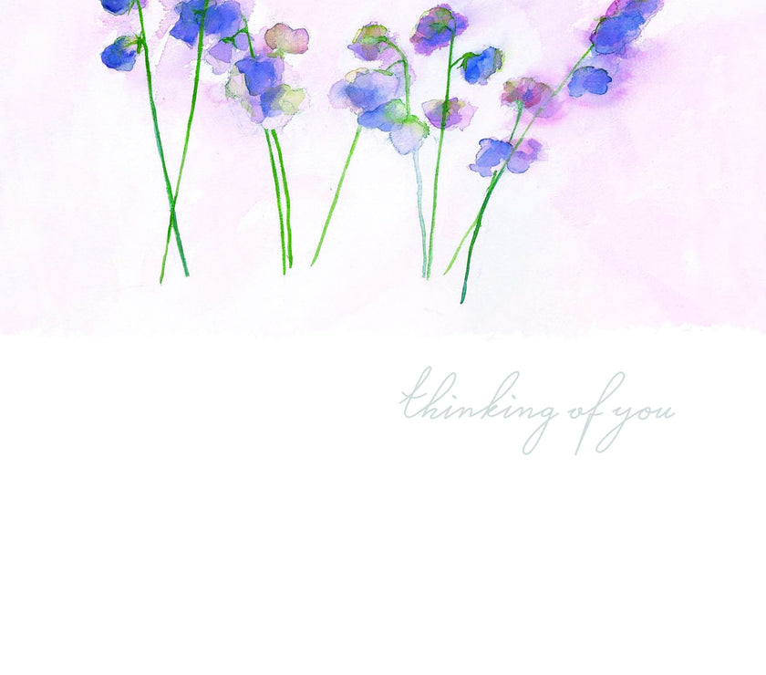 Thinking of you Flowers Card