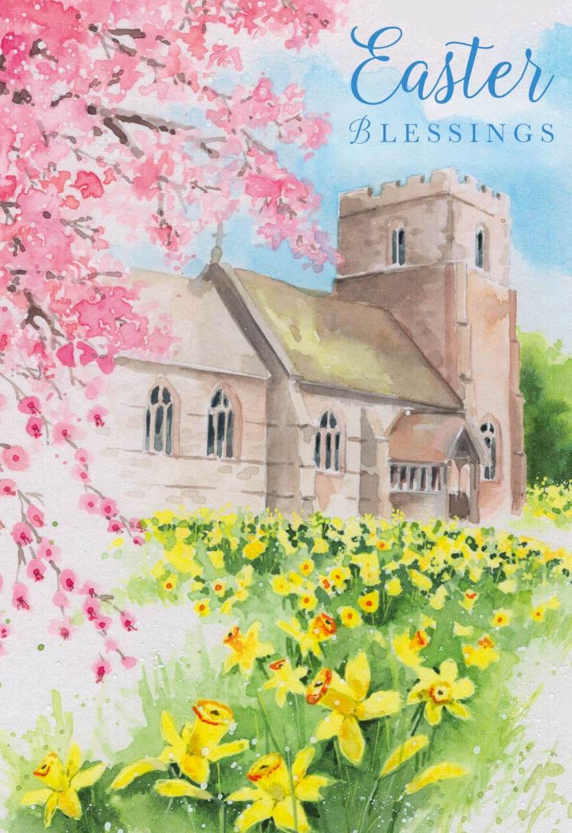 Church Garden Easter Cards - House of Cards