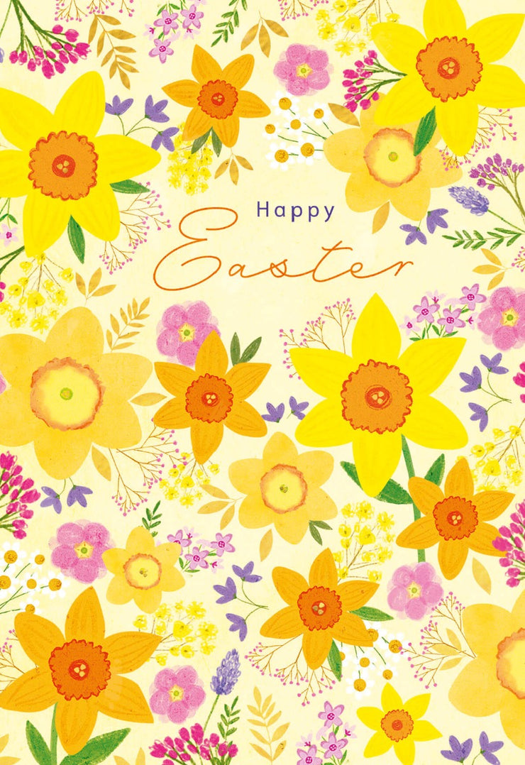 Daffodils Easter Cards
