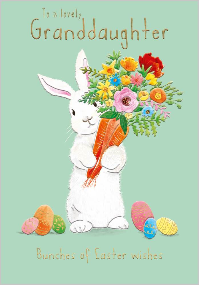 Granddaughter Easter Card - House of Cards