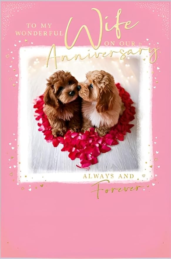 Wife Forever Anniversary Card