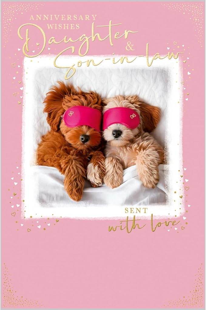 Daughter and Son-in-Law Anniversary Card - House of Cards