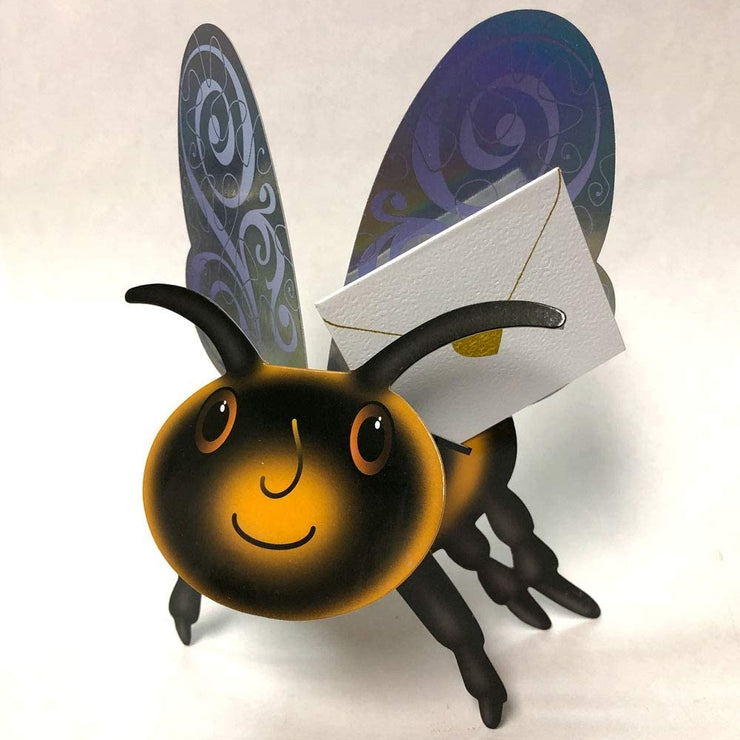 BillyB Bumble Bee 3D Greeting Card