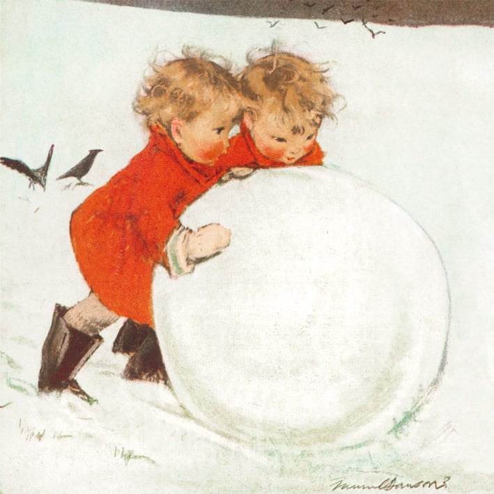 8 RolThe Snowball Charity Christmas Cards - House of Cards