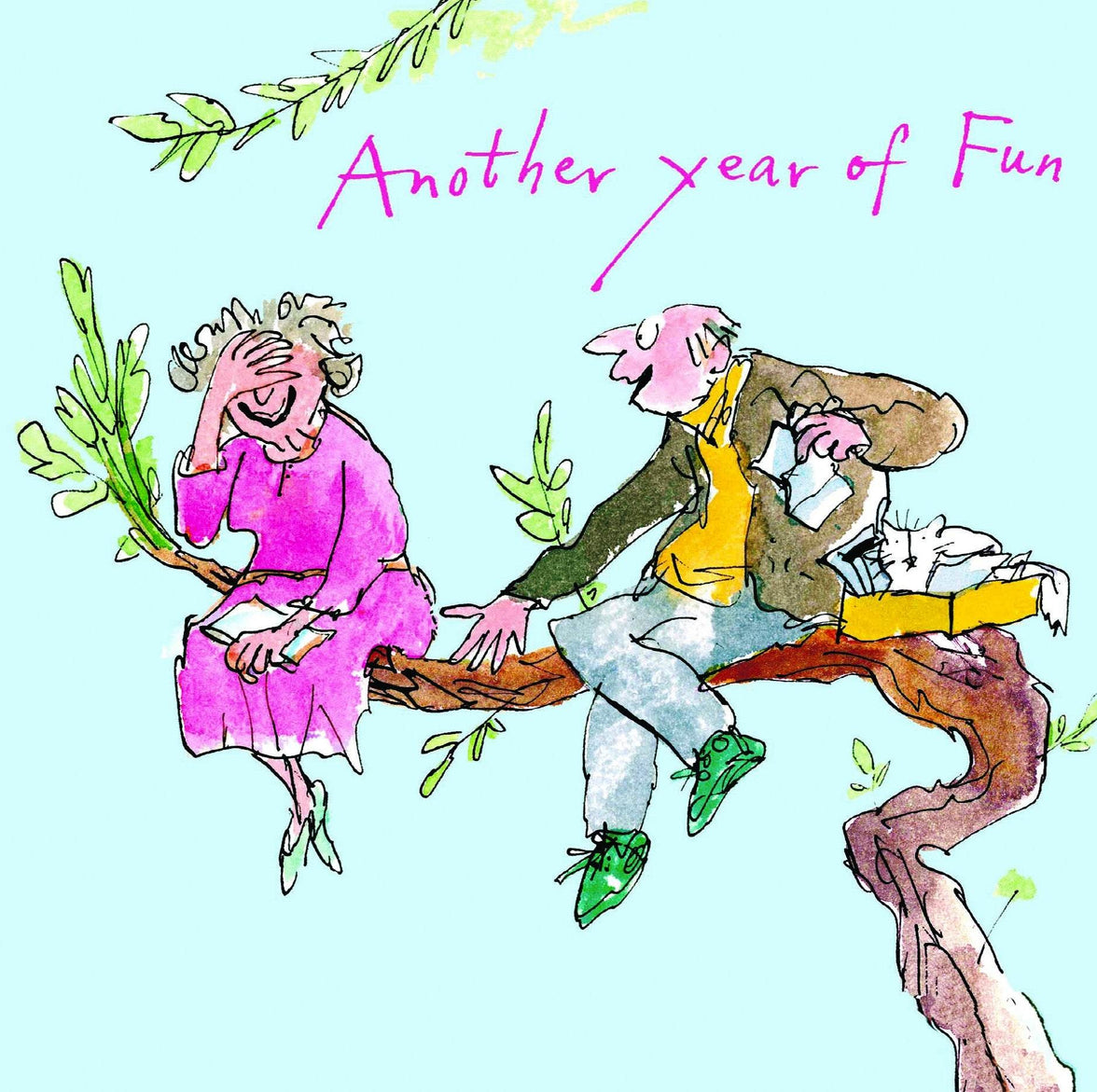 Anniversary Card by Quentin Blake - House of Cards