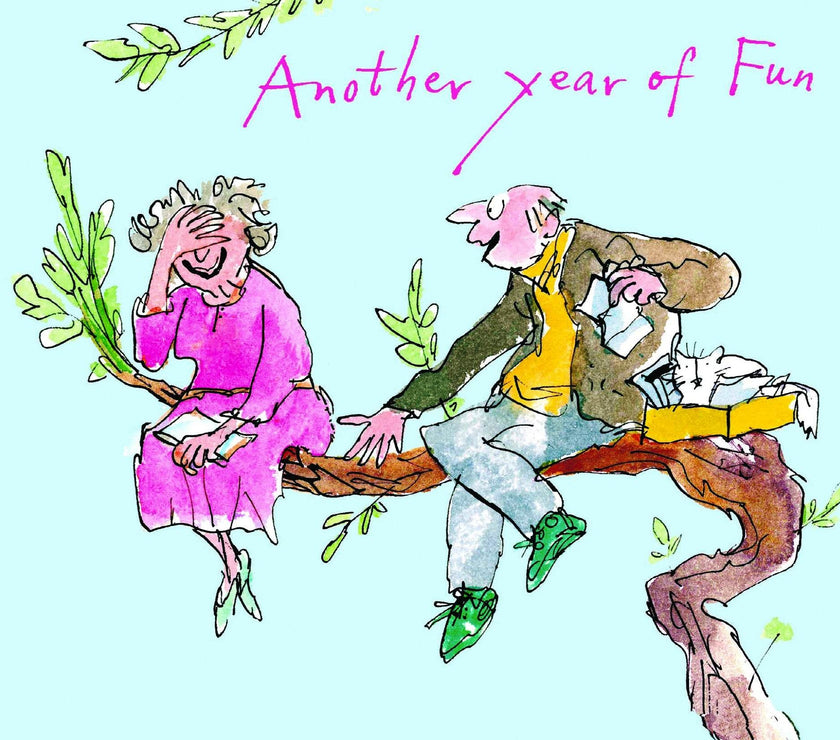 Anniversary Card by Quentin Blake - House of Cards