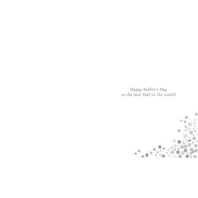 Star Dad Mosaic Fathers Day Card