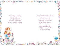 Granddaughter 10th Birthday Card