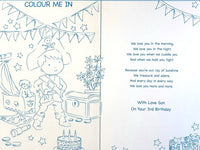 Son 3rd Pirate Birthday Card