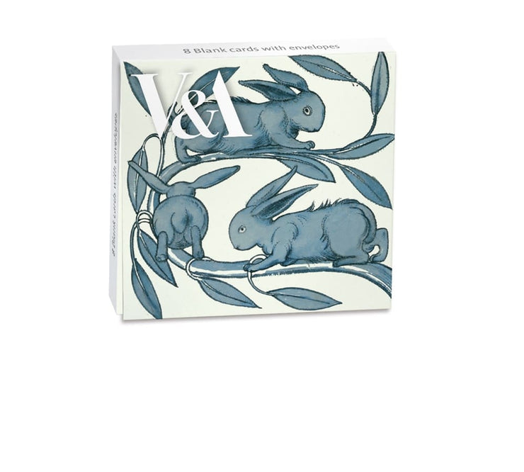 Rabbits on a Branch Notelets