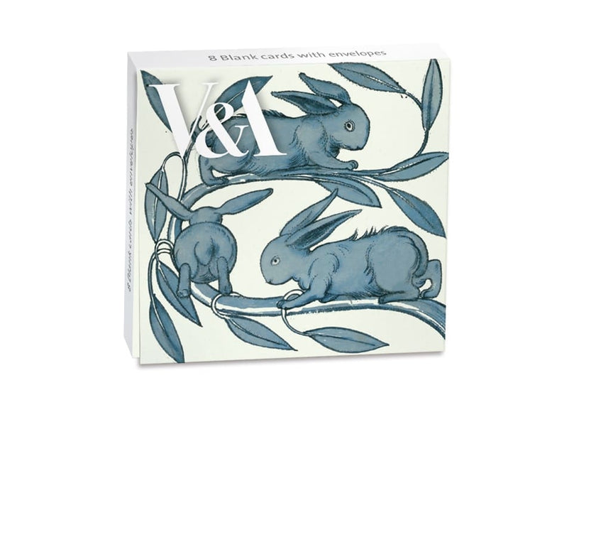 Rabbits on a Branch Notelets