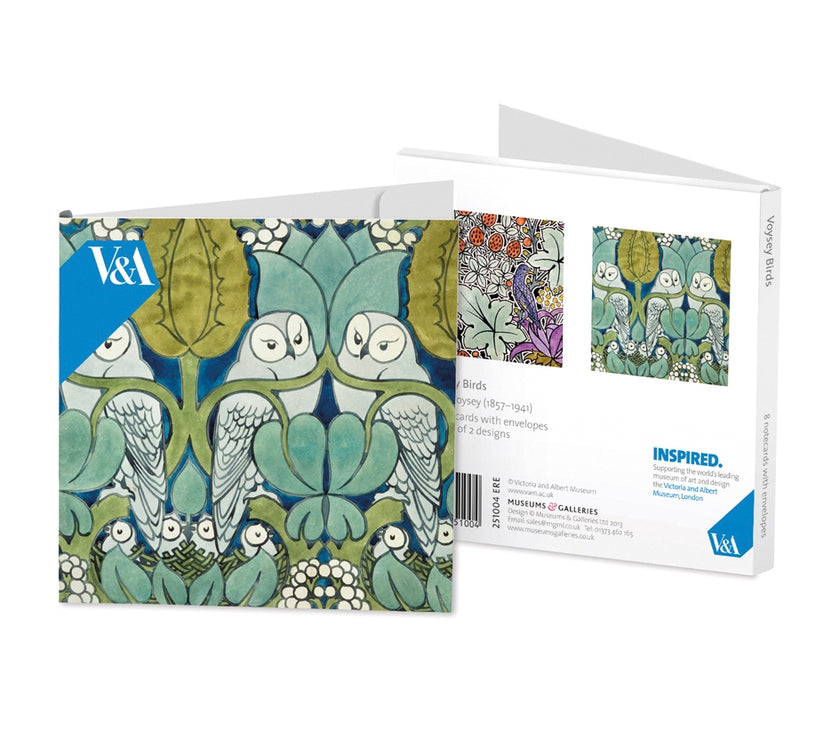 Voysey Birds Notelets