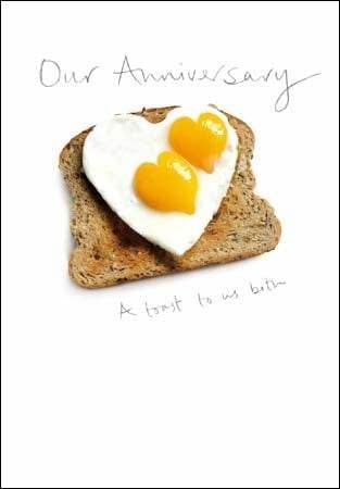 Toast To Us Anniversary Card - House of Cards