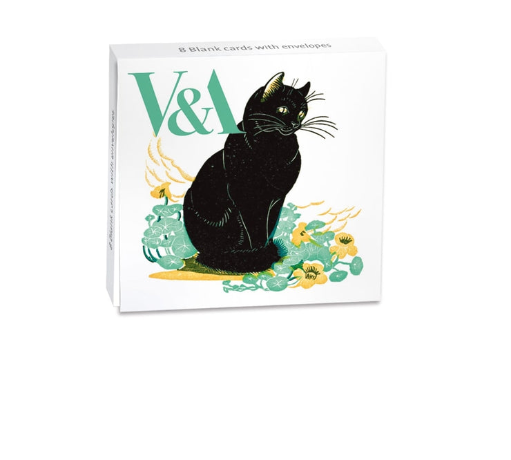 Lucky Black Cat Notelets