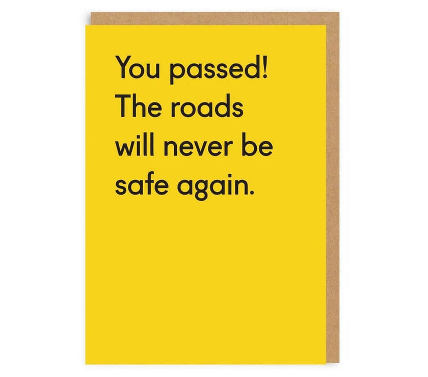 Congrats Driving Test Birthday Card