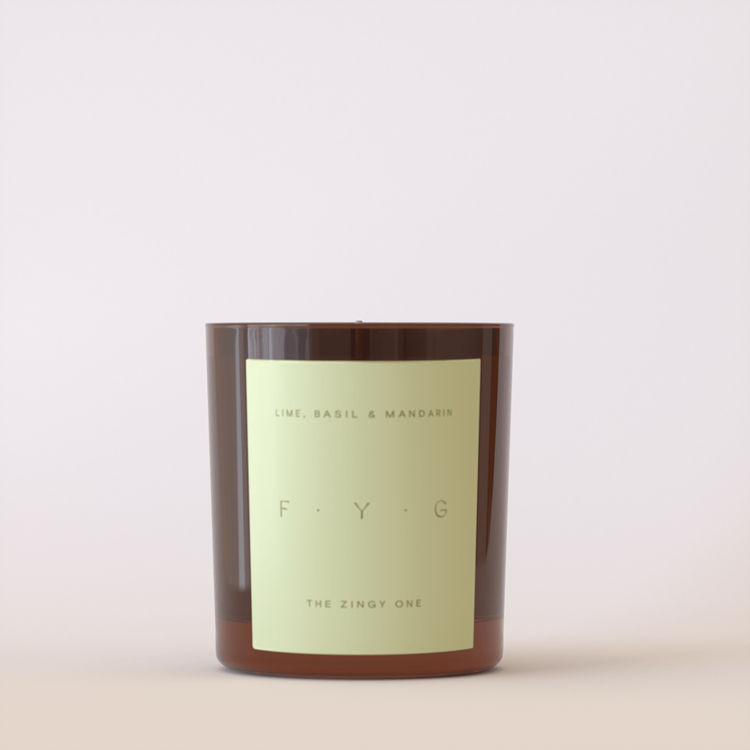 Lime Basil & Mandarin Candle