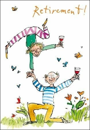 Quentin Blake Retirement Card