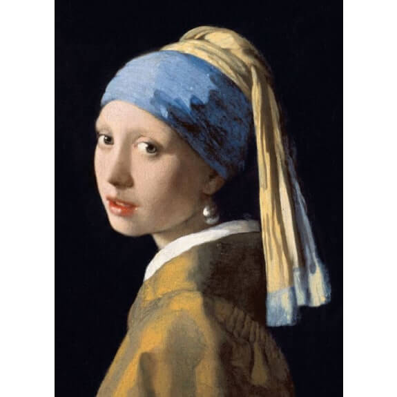 Pearl Earring Birthday Card