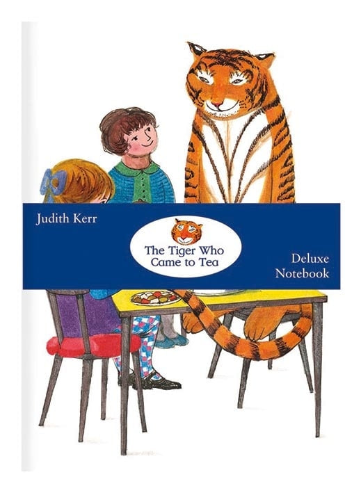 Tiger Who Came To Tea A5 Lined Notebook