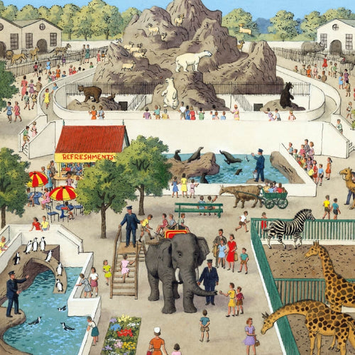 The Zoo Greeting Card