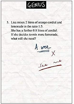 Genius Lemonade Greeting Card