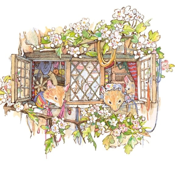 Weavers Cottage Greeting Card