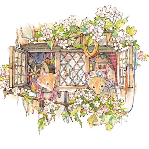 Weavers Cottage Greeting Card