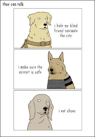 They Can Talk - I Eat shoes - House of Cards