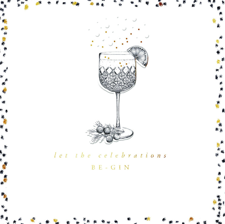 Onyx - Be Gin Greeting Card