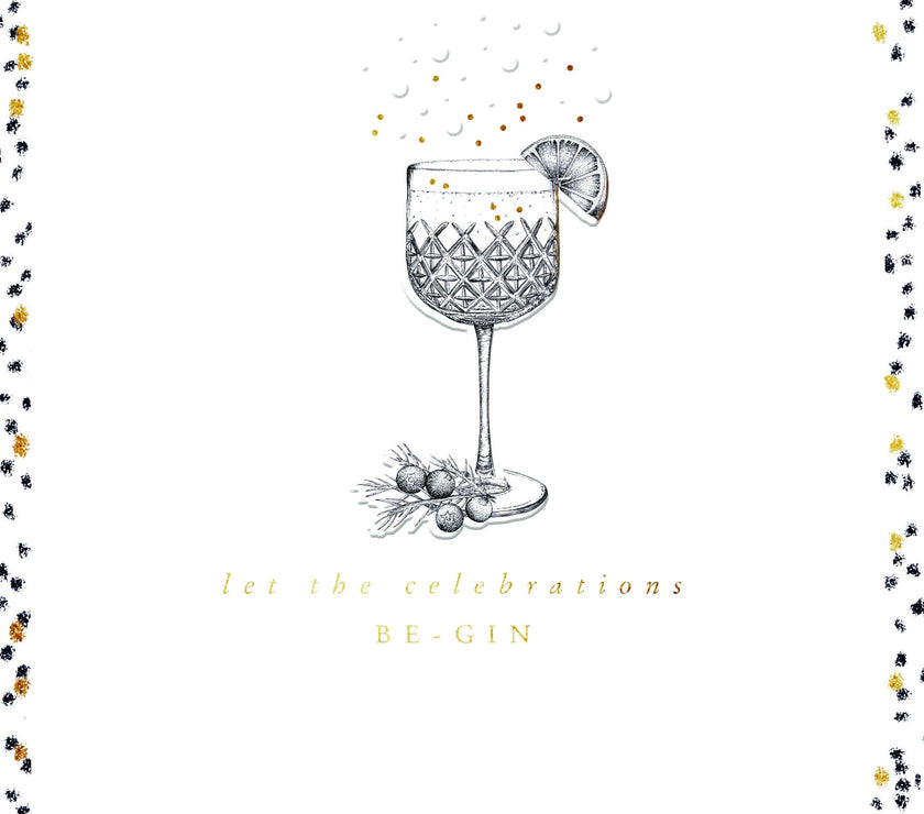 Onyx - Be Gin Greeting Card