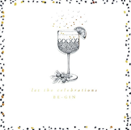 Onyx - Be Gin Greeting Card