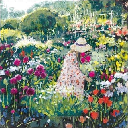 Gift From The Garden Greeting Card - House of Cards