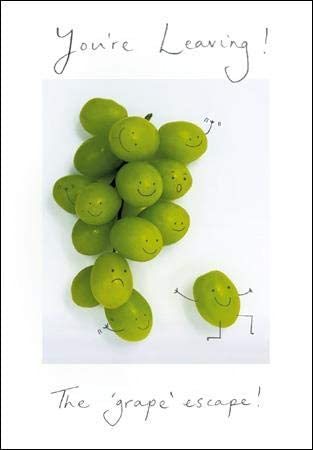 The Grape Escape Leaving Card