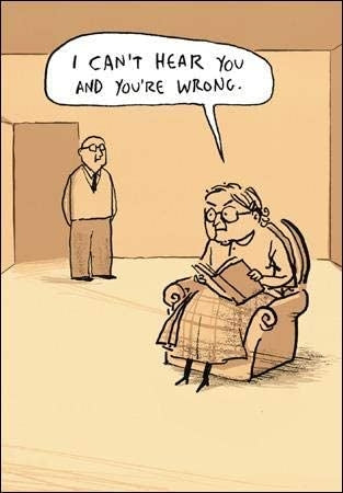 Can't Hear You And You're Wrong Birthday Card