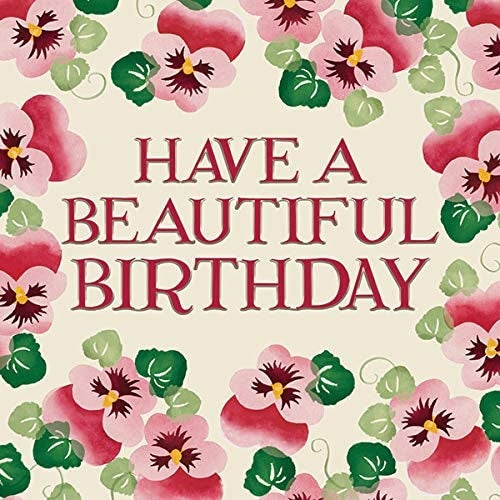 Emma Bridgewater Beautiful Birthday Card