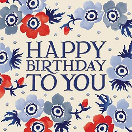 Emma Bridgewater Happy Birthday To You Greeting Card - House of Cards