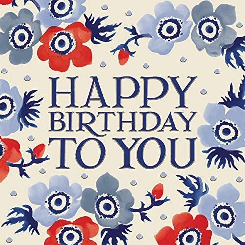 Emma Bridgewater Happy Birthday To You Greeting Card