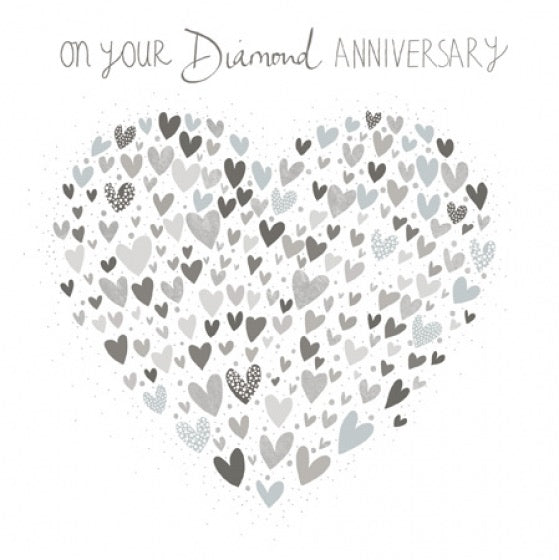 Diamond Anniversary Greeting Card