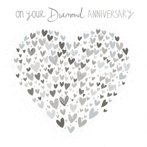 Diamond Anniversary Greeting Card