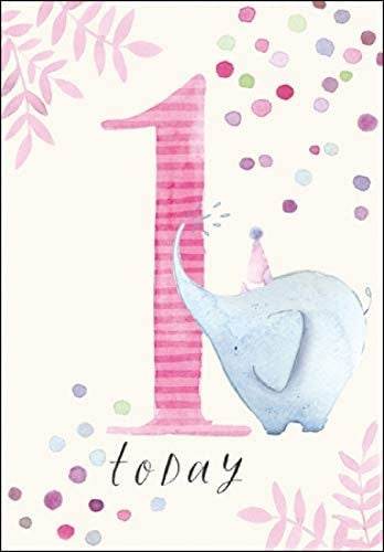 Elephant 1st Birthday Card - House of Cards