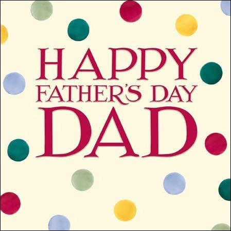 Emma Bridgewater Polka Dot Fathers Day Card
