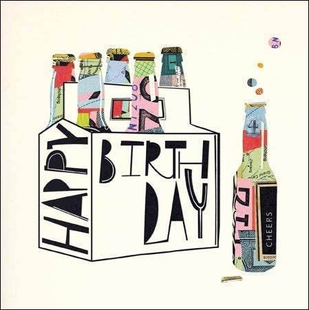 Beers Birthday Card - House of Cards
