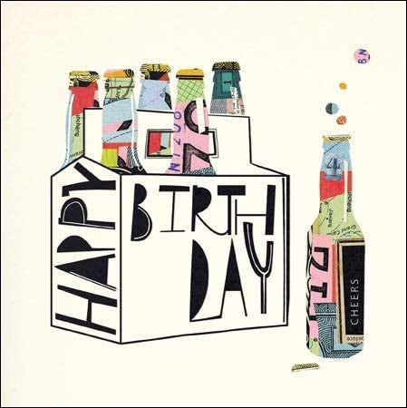 Beers Birthday Card