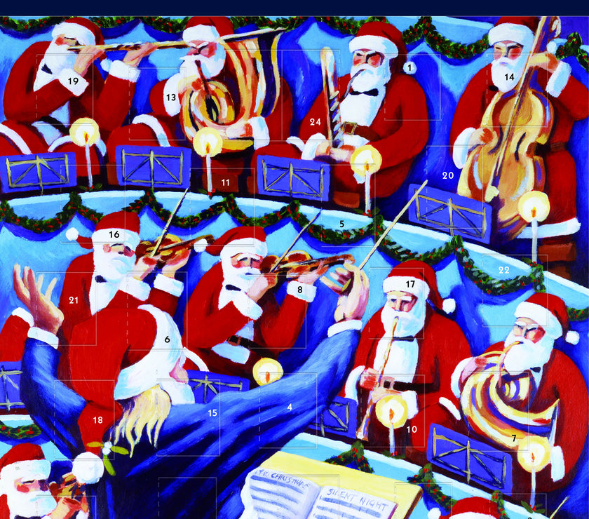 Santa Claus Orchestra Advent Calendar