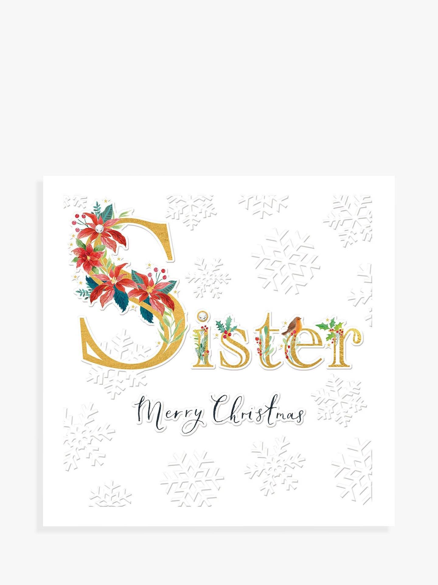 Espoir Sister Christmas Card - House of Cards
