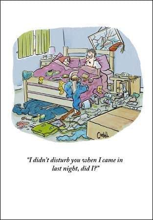 Drunken Mess Blank Greetings Card - House of Cards